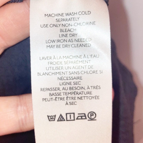 FREE PEOPLE Justina Single Shoulder Blouse Charcoal Blue Grey SZ: Medium - Picture 6 of 11